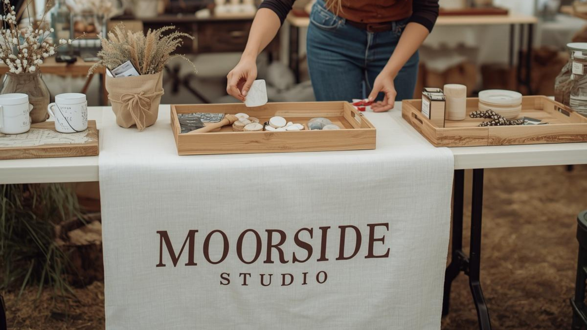 Branded Linen Runner